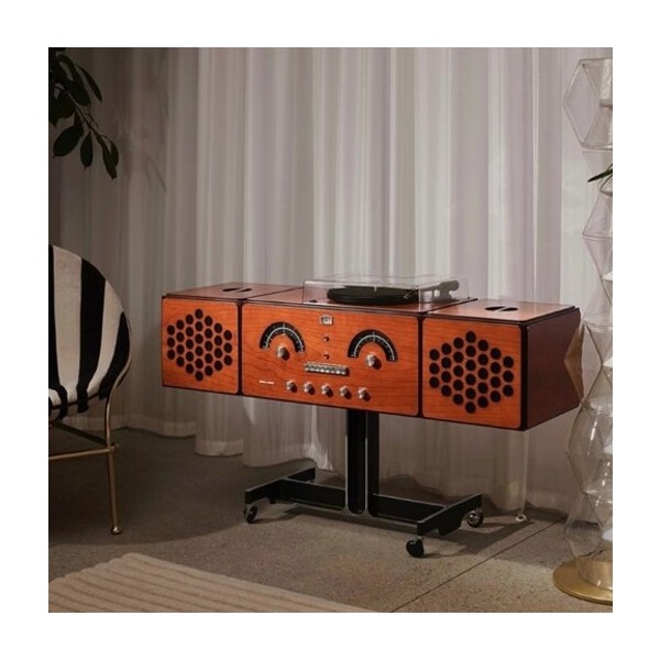 브리온베가 rr-226 Radiofonografo orange 올인원 하이파이 시스템 블루투스 스피커